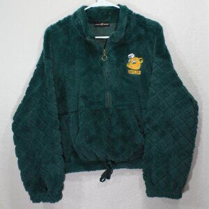 Almost Famous Baylor University Bears Green Fuzzy Pullover